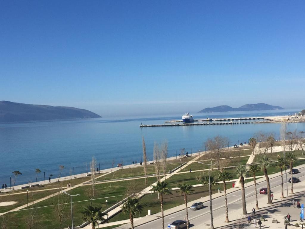 Seaside Apartment Vlorë Eksteriør bilde